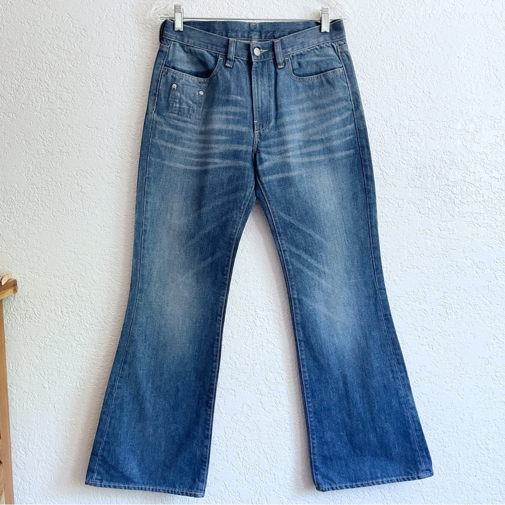 Diesel Vintage Blue Flare Jeans Size 29 Defect Y2K Cotton Italy